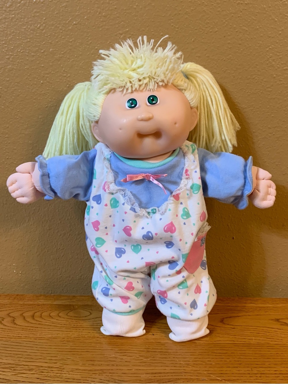 Vintage Cabbage Patch Kids Toddler Doll HM9 Girl With Lemon Ponytails